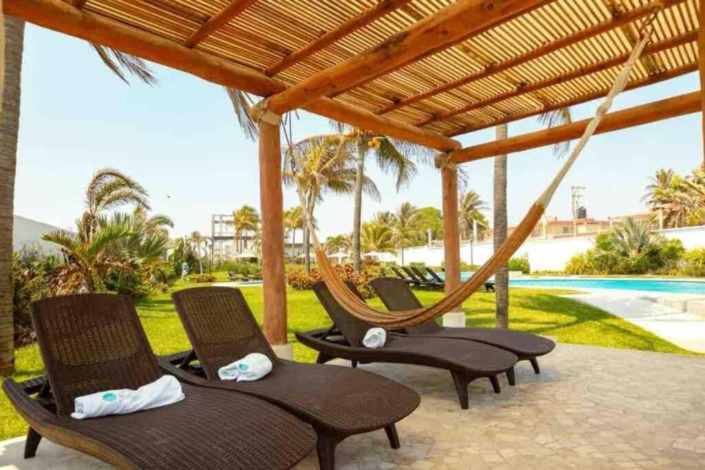 Hermoso Apartamento Con Club De Playa Акапулько Екстер'єр фото